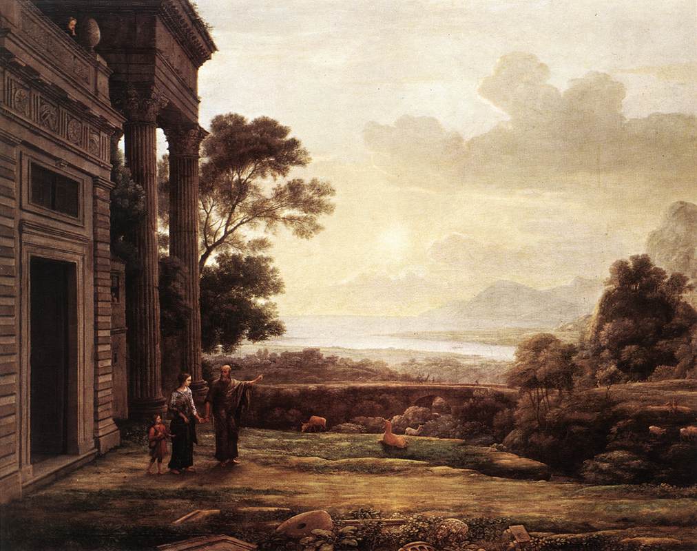 Claude Lorrain The Expulsion of Hagar